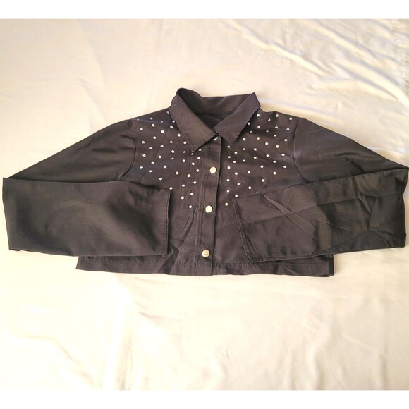 Weissman Hip Hop Dance Costume "Speed Drive" Style 16714 Hot Pink & Black Jacket - Picture 9 of 9